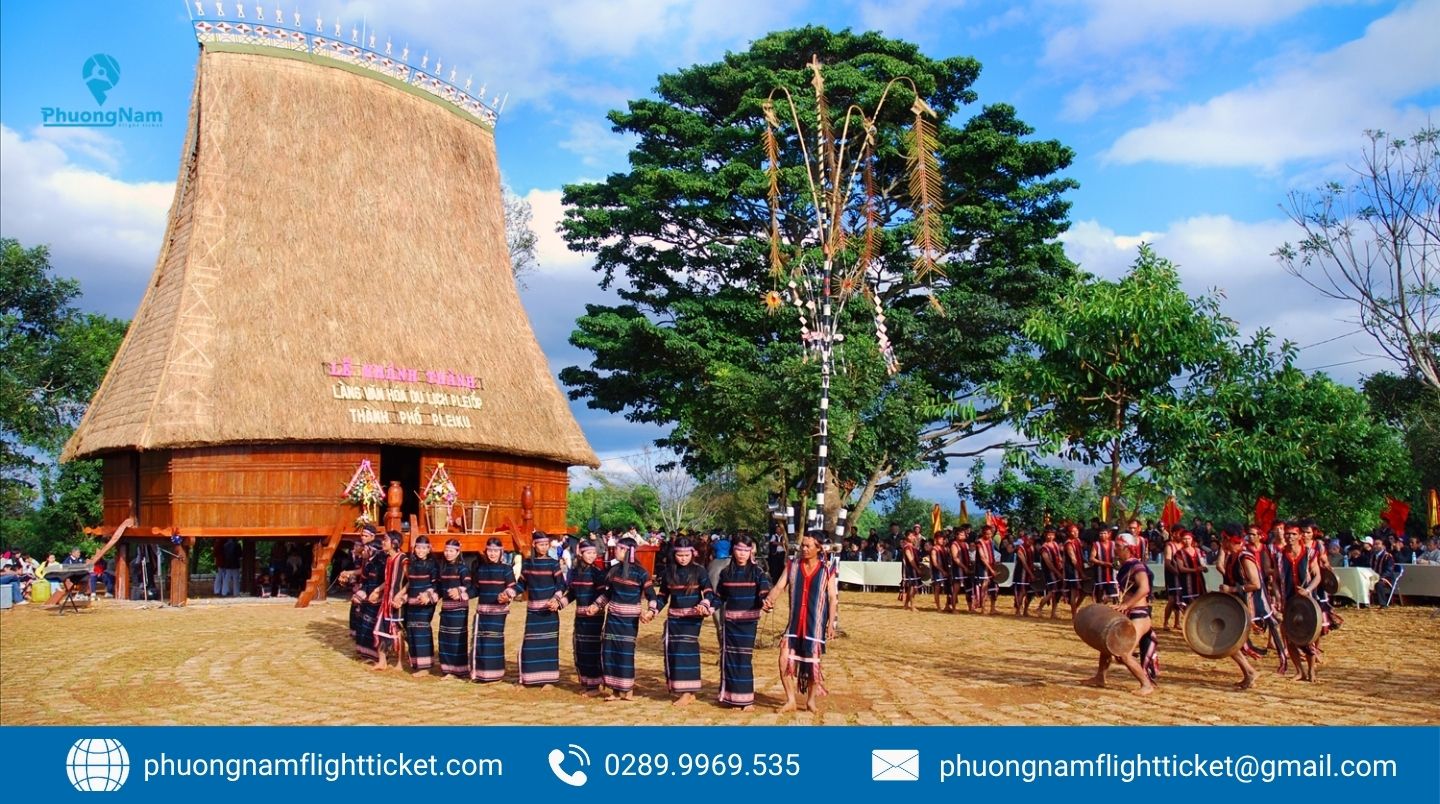 Đặt mua vé máy bay đi Pleiku giá rẻ