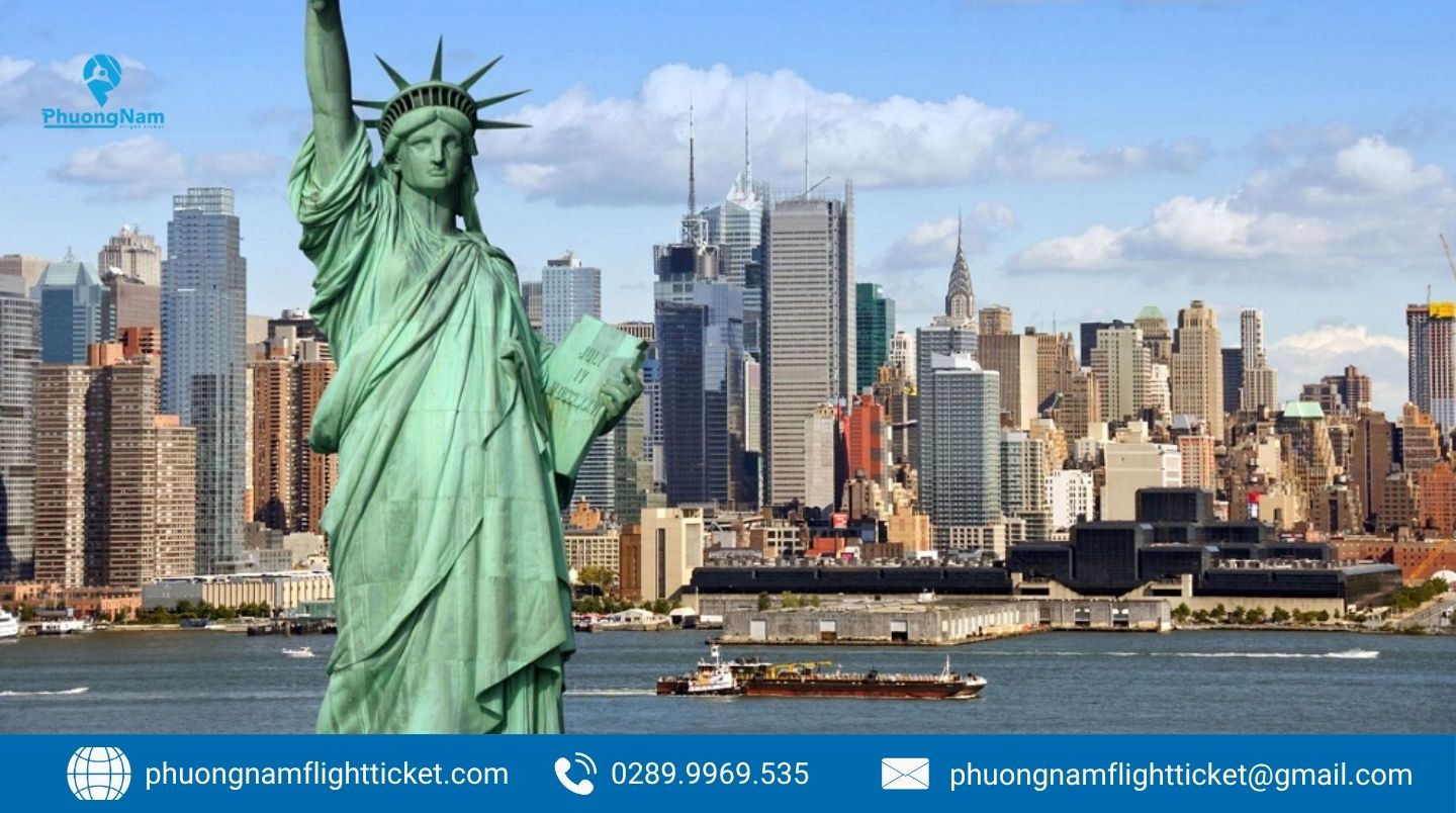 Đặt vé máy bay đi Mỹ giá rẻ