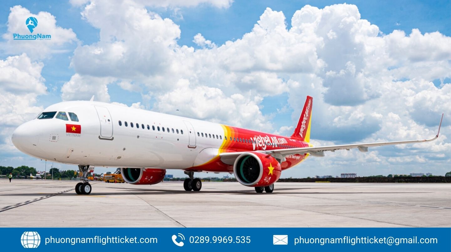 Đặt mua vé máy bay Vietjet Air giá rẻ