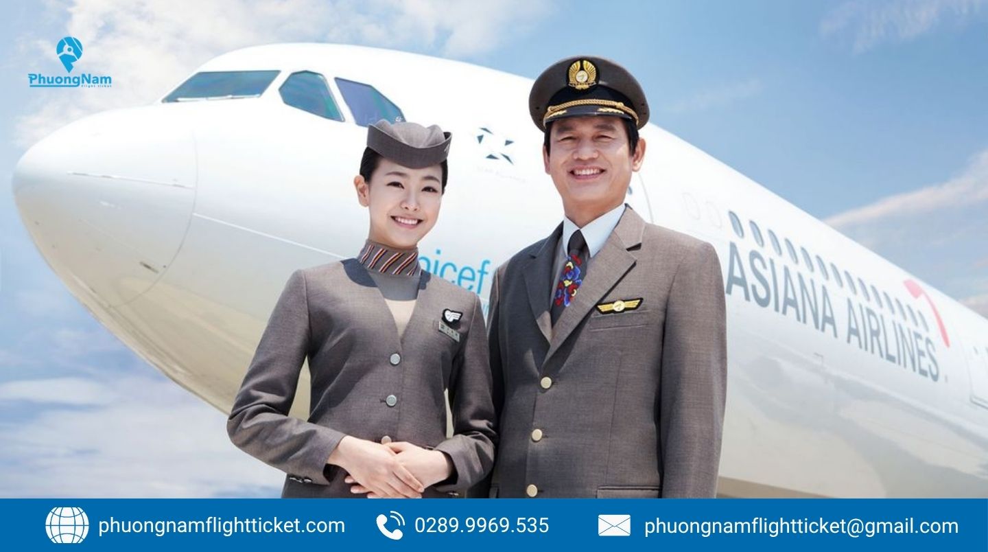 Đại lý vé máy bay Asiana Airlines giá rẻ